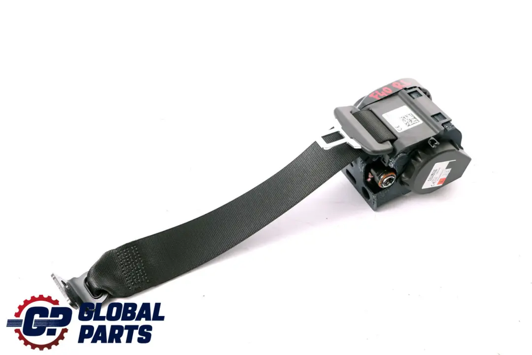 BMW F40 Rear Left Upper Seat Belt N/S Black - SKU 7456277 - Part number 7456277