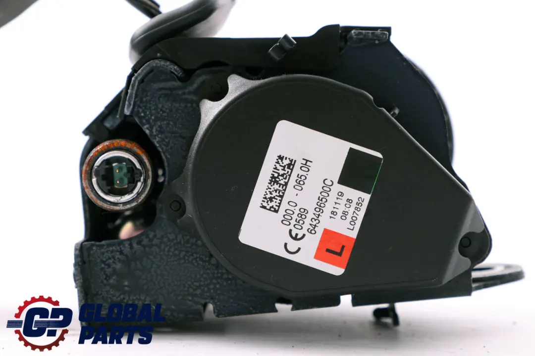 BMW F40 Rear Left Upper Seat Belt N/S Black - SKU 7456277 - Part number 7456277