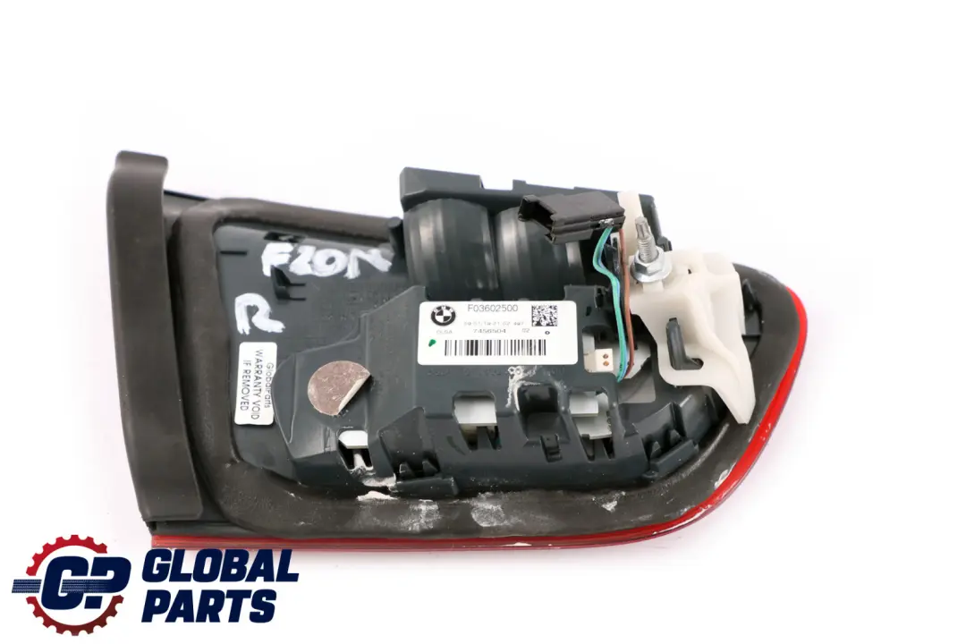 Light Tailgate Rear Right O/S Black Line to BMW F20 F21 LCI with Part number 7456504 BMW F20 F21 LCI Light Tailgate Rear Right O/S Black Line - SKU 7456504 - Part number 7456504