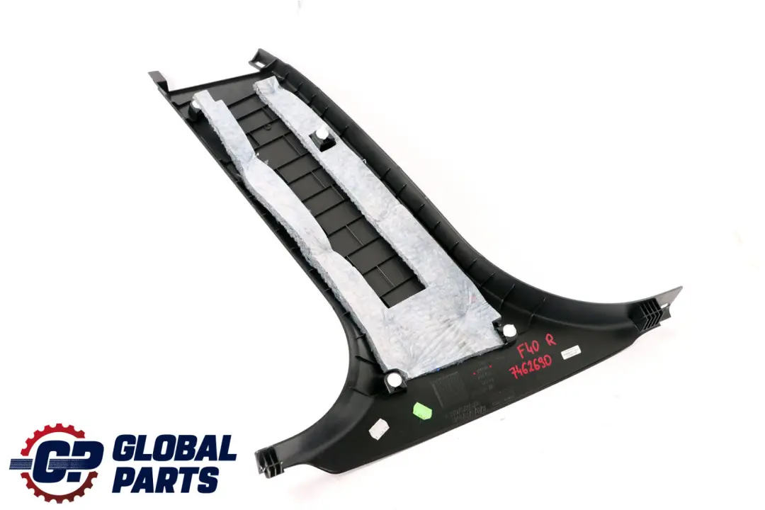 BMW F40 Couvercle B-colonne Inférieure Droite Noir 7444940 - SKU 7462690 - Numéro de pièce 7462690