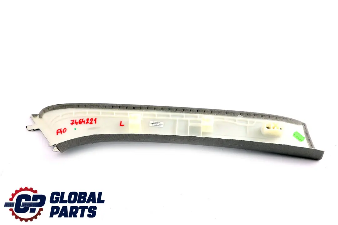 Blende A Säule Links Grau 7444549 für BMW 1 er F40 mit Teilenummer 7464221 BMW 1 er F40 Blende A Säule Links Grau 7444549 - SKU 7464221 - Teilenummer 7464221