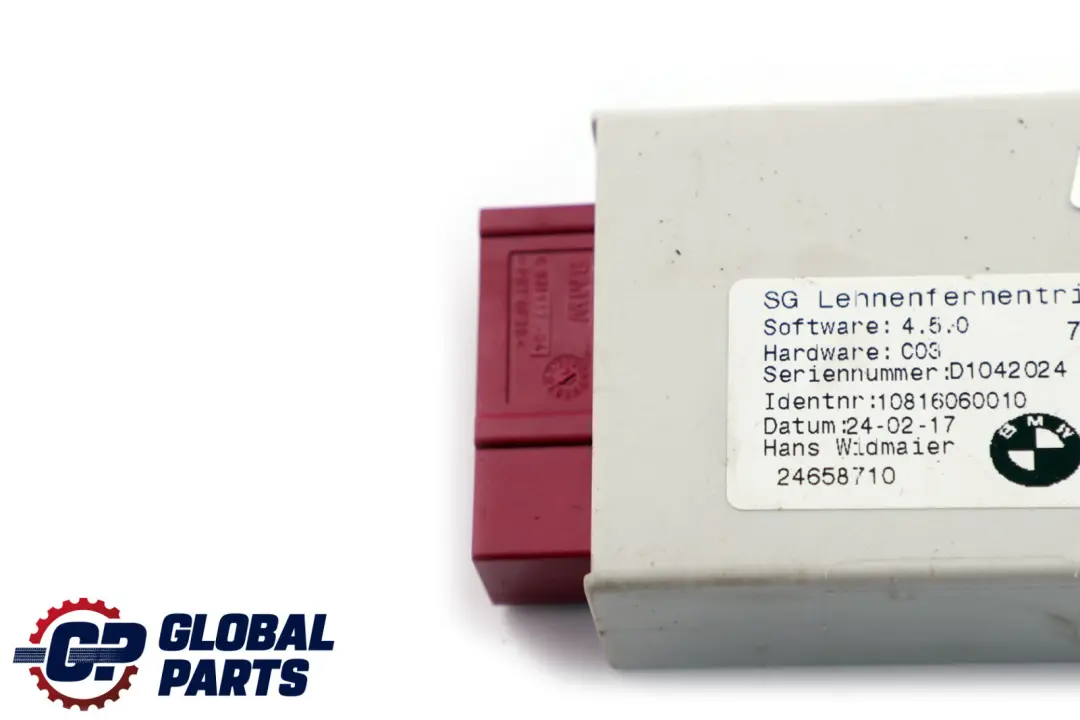 Control Unit Remote Backrest Unlocking to BMW X1 F48 with Part number 7464634 BMW X1 F48 Control Unit Remote Backrest Unlocking - SKU 7464634 - Part number 7464634