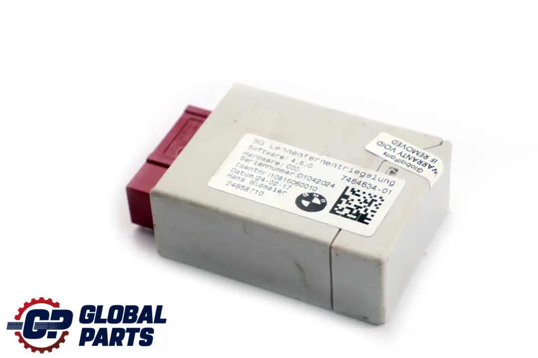 Control Unit Remote Backrest Unlocking to BMW X1 F48 with Part number 7464634 BMW X1 F48 Control Unit Remote Backrest Unlocking - SKU 7464634 - Part number 7464634