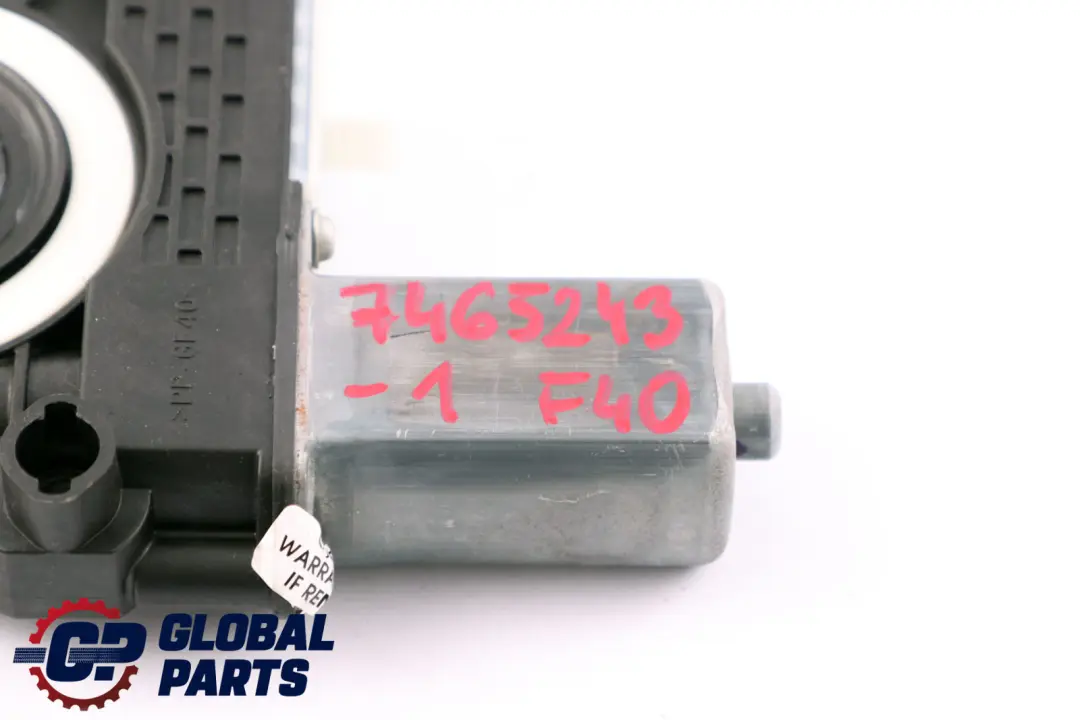 BMW F40 Drive Window Lifter Mechanism Door Rear Left N/S - SKU 7465243-1 - Part number 7465243