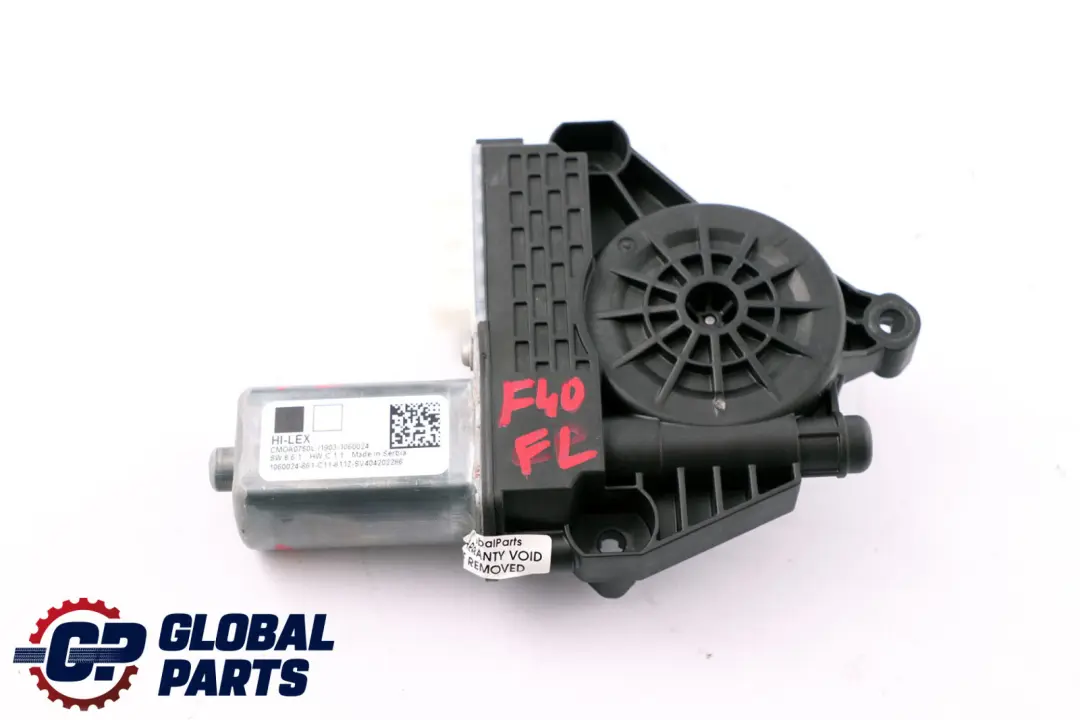 Mécanisme de lève vitre avant gauche Porte pour BMW F40 à propos du numéro de pièce 7465247 BMW F40 Mécanisme de lève vitre avant gauche Porte - SKU 7465247-1 - Numéro de pièce 7465247