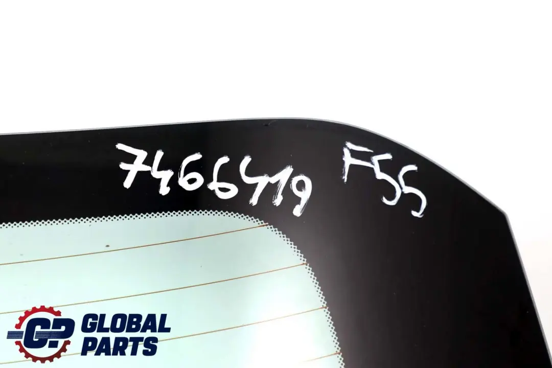 Mini Cooper F55 Tailgate trasero Boot Trunk Lid Glass Window AS2 - SKU 7466419 - Número de pieza 7466419