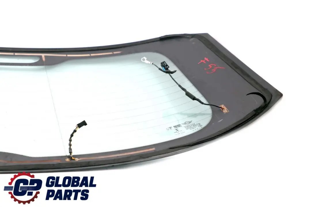 trasero Boot Trunk Lid Glass Window AS2 para Mini Cooper F55 Tailgate con número de pieza 7466419 Mini Cooper F55 Tailgate trasero Boot Trunk Lid Glass Window AS2 - SKU 7466419 - Número de pieza 7466419