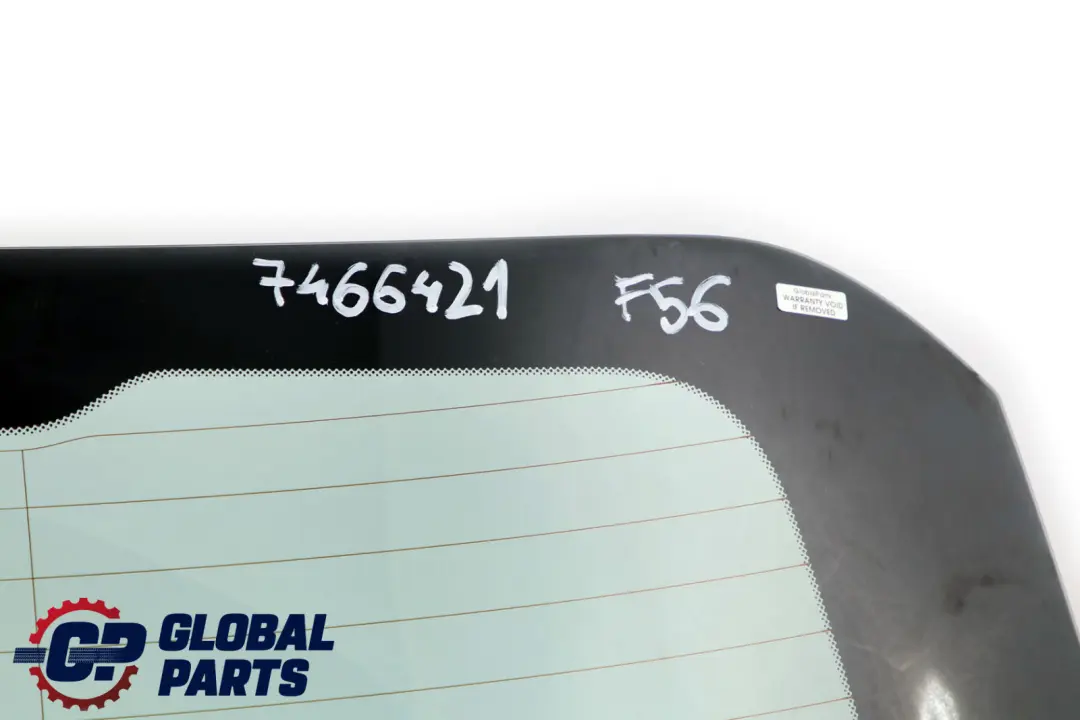 Heckklappe Heckscheibe Glas Verglasung AS2 für Mini Cooper F56 mit Teilenummer 7466421 Mini Cooper F56 Heckklappe Heckscheibe Glas Verglasung AS2 - SKU 7466421 - Teilenummer 7466421