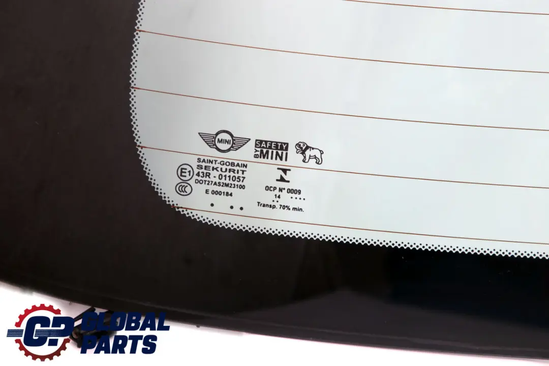 Szyba Klapy Bagażnika Tył Tylna AS2 do Mini Cooper F56 o numerze 7466421 Mini Cooper F56 Szyba Klapy Bagażnika Tył Tylna AS2 - SKU 7466421 - Numer Części 7466421