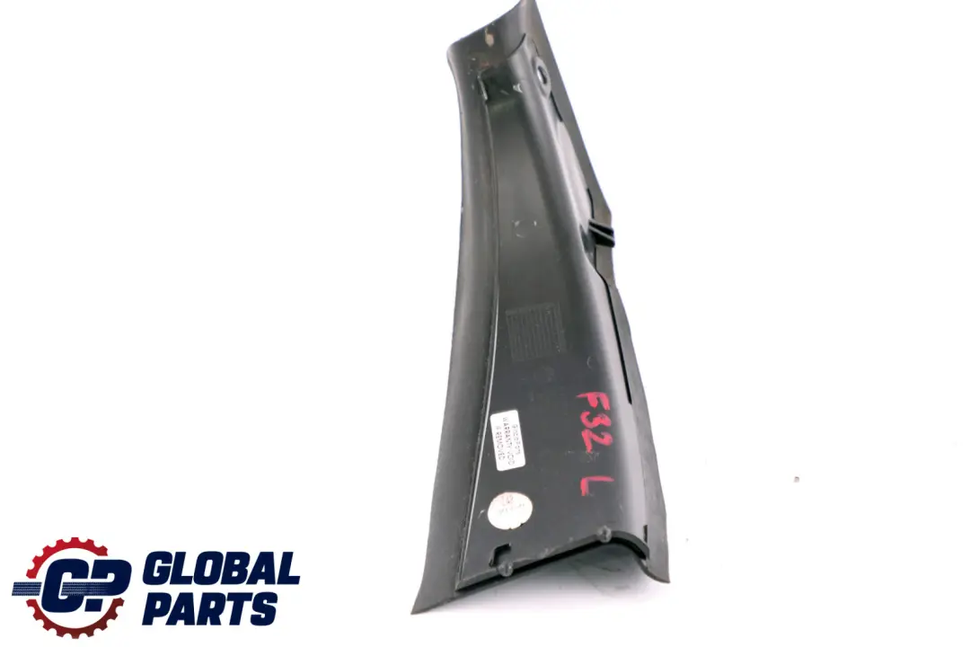 BMW F32 F82 M4 Gutter Strip Trim Drip Rail Left N/S Black - SKU 7474487 - Part number 7474487