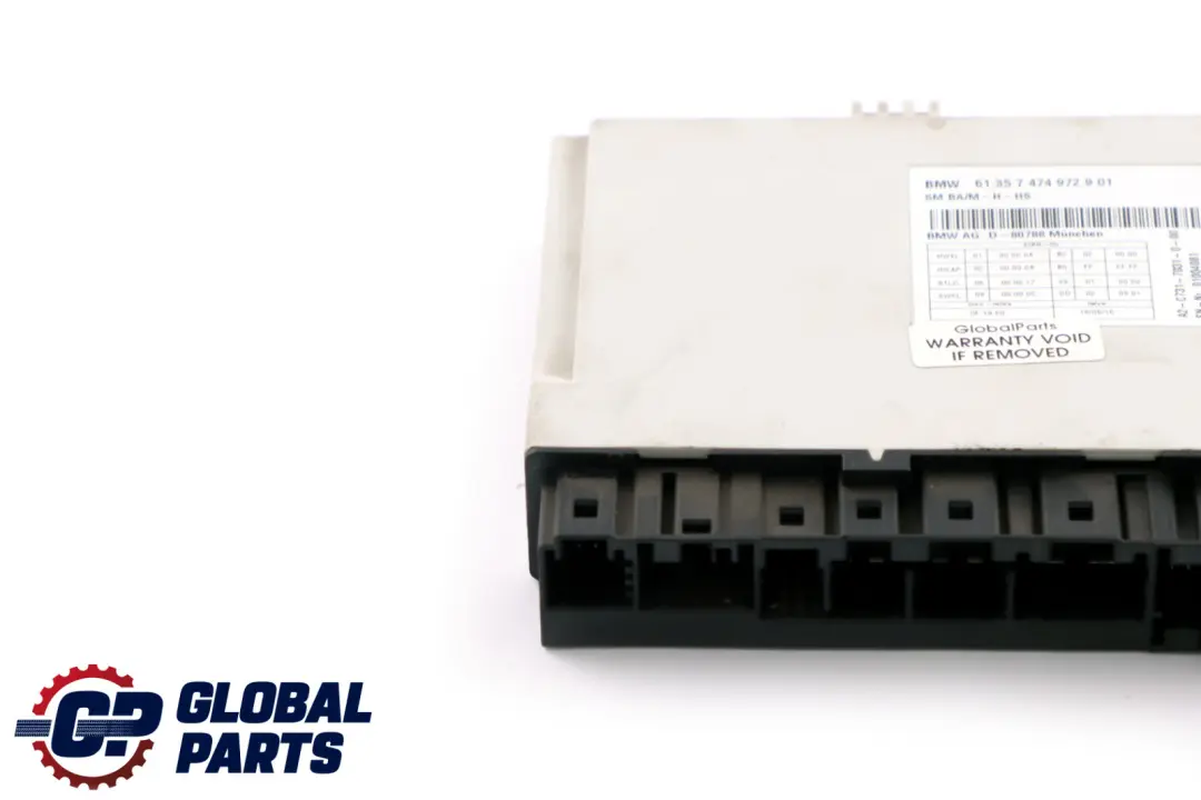 BMW F20 F21 F22 F30 F31 F32 F33 Vordersitz-Steuermodul ECU - SKU 7474972 - Teilenummer 7474972