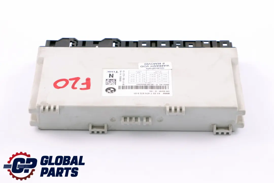 BMW F20 F21 F22 F30 F31 F32 F33 Module contrôle sièges avant ECU - SKU 7474972 - Numéro de pièce 7474972