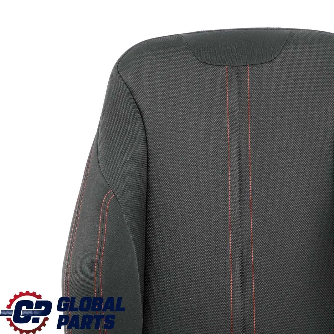 Front Left Sport Seat N/S Backrest Cover Cloth Anthracite Red to BMW F20 F30 LCI with Part number 7475405 BMW F20 F30 LCI Front Left Sport Seat N/S Backrest Cover Cloth Anthracite Red - SKU 7475405 - Part number 7475405