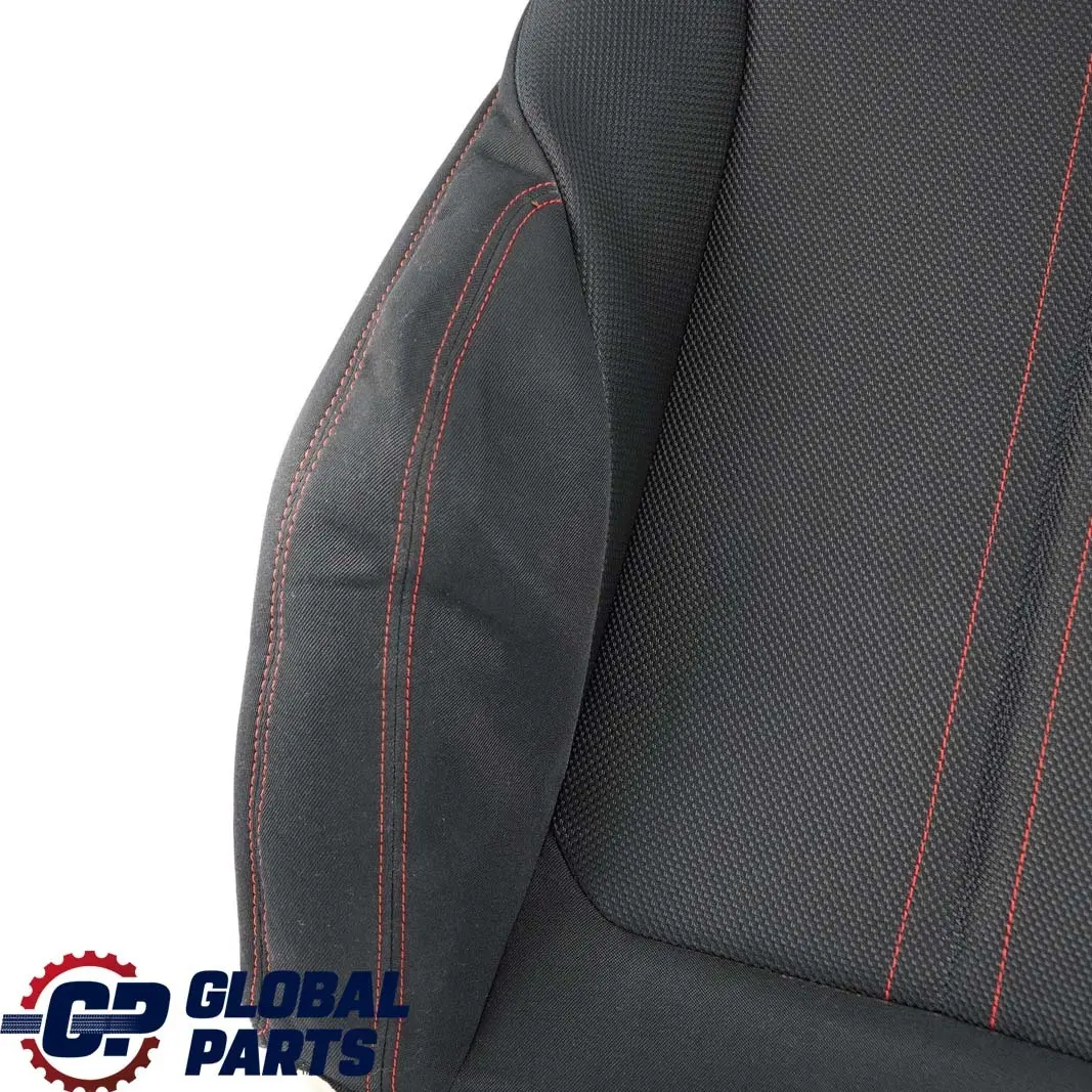 BMW 3 F20 F30 LCI Siege Avant Sport Droite Reste Housse Tissu Anthracite Rouge - SKU 7475406 - Numéro de pièce 7475406