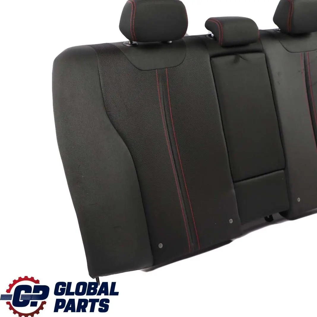BMW F30 LCI Rücksitz Lehnenbezug Stoff Anthrazit Rot - SKU 7475441 - Teilenummer 7475441