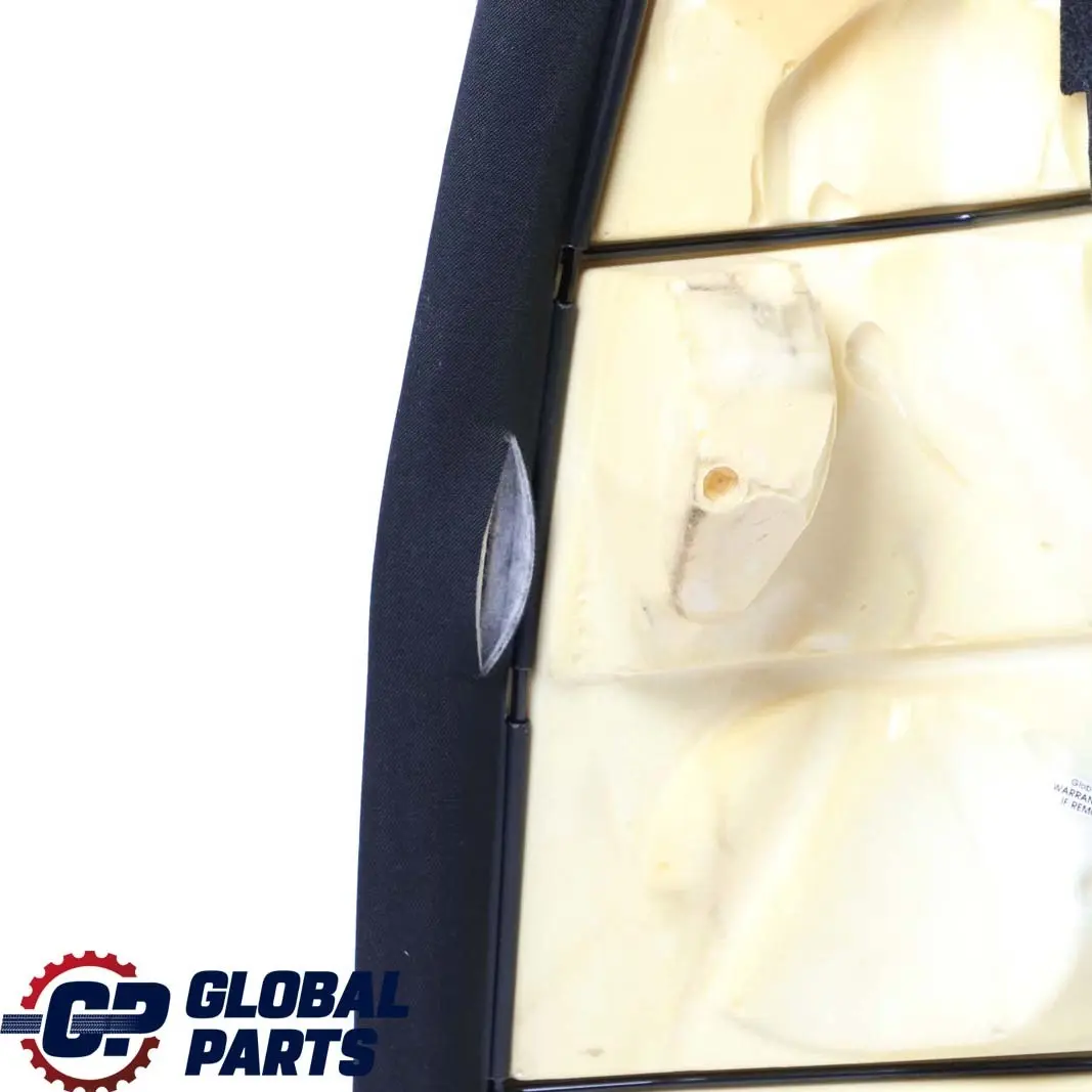 BMW F30 LCI Asiento Trasero Respaldo Cubierta Tela Antracita Rojo - SKU 7475441 - Número de pieza 7475441