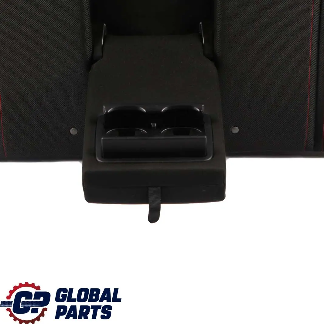 Asiento Trasero Respaldo Cubierta Tela Antracita Rojo para BMW F30 LCI con número de pieza 7475441 BMW F30 LCI Asiento Trasero Respaldo Cubierta Tela Antracita Rojo - SKU 7475441 - Número de pieza 7475441
