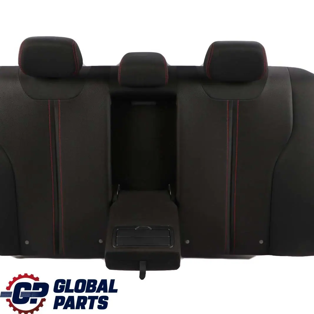 BMW F30 LCI Rücksitz Lehnenbezug Stoff Anthrazit Rot - SKU 7475441 - Teilenummer 7475441