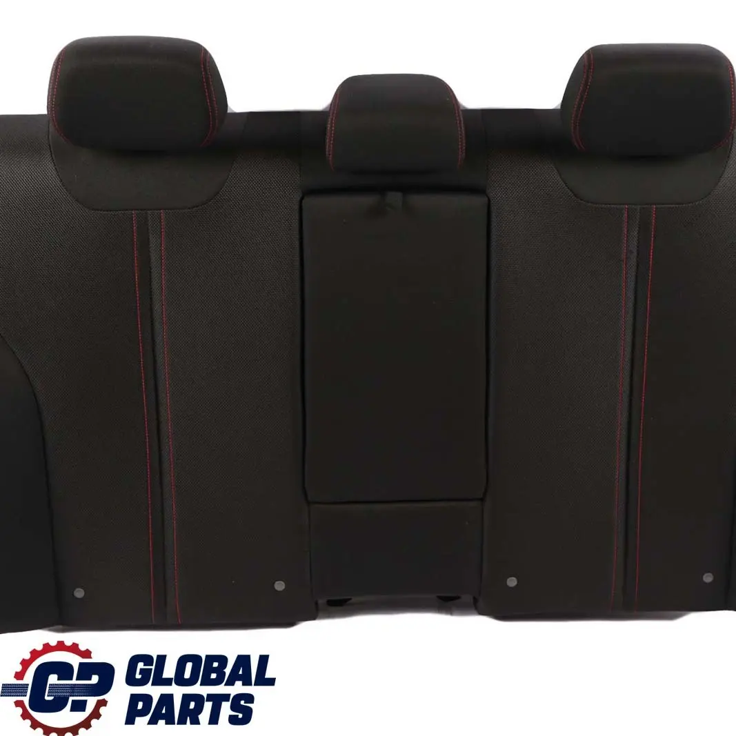 BMW F30 LCI Rücksitz Lehnenbezug Stoff Anthrazit Rot - SKU 7475441 - Teilenummer 7475441