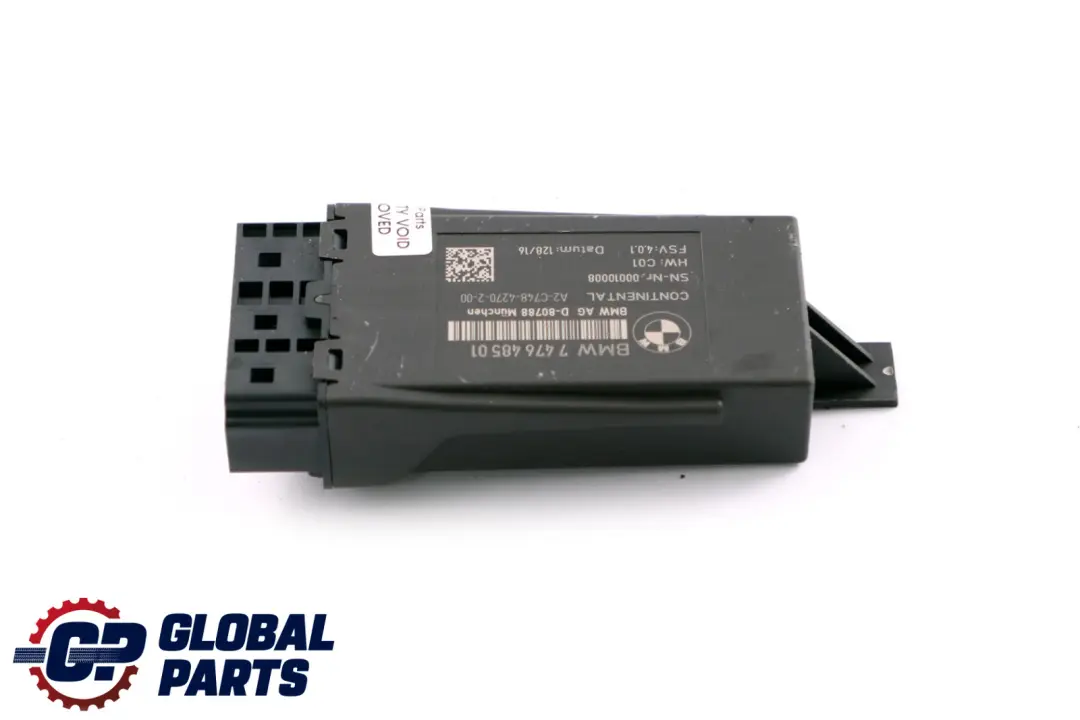 BMW 1 3 5 er F10 F11 F20 F21 F30 F31 Vordersitz Sitzheizungmodul ECU - SKU 7476485 - Teilenummer 7476485