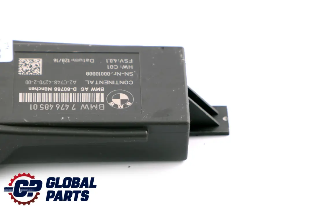 BMW 1 3 5 er F10 F11 F20 F21 F30 F31 Vordersitz Sitzheizungmodul ECU - SKU 7476485 - Teilenummer 7476485