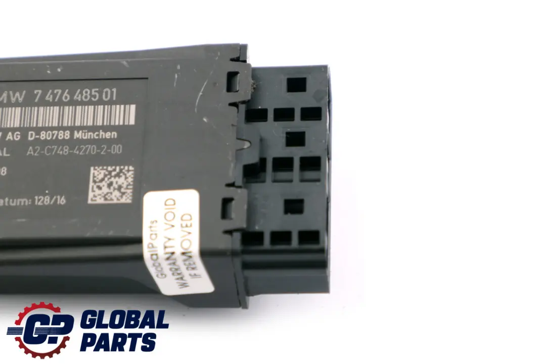 Módulo Control Calefacción Asiento Delantero para BMW F10 F11 F20 F21 F30 F31 con número de pieza 7476485 BMW F10 F11 F20 F21 F30 F31 Módulo Control Calefacción Asiento Delantero - SKU 7476485 - Número de pieza 7476485