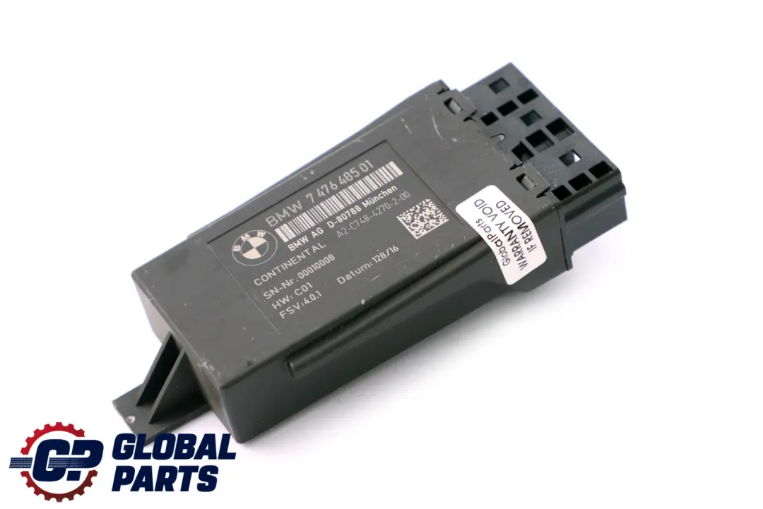 BMW F10 F11 F20 F21 Sedile Anteriore Riscaldamento Modulo Controllo Ecu - SKU 7476485 - Numero di parte 7476485