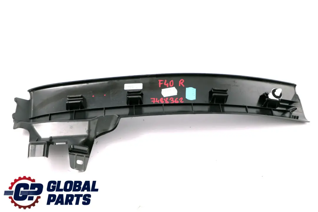 BMW 1 Series F40 Cover Strip Entrance Inner Rear Right O/S Black 7444942 - SKU 7488362 - Part number 7488362
