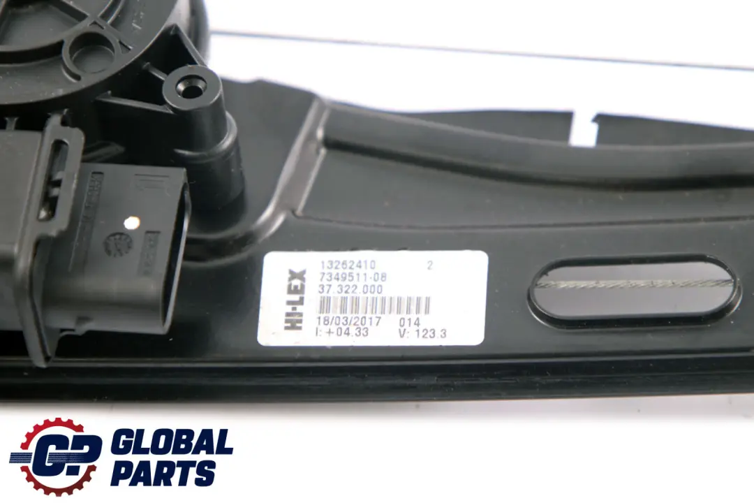 Window Regulator Lifter With Motor Rear Left N/S Door to BMW X1 Series F48 with Part number 7349511 BMW X1 Series F48 Window Regulator Lifter With Motor Rear Left N/S Door - SKU 7490199 - Part number 7349511