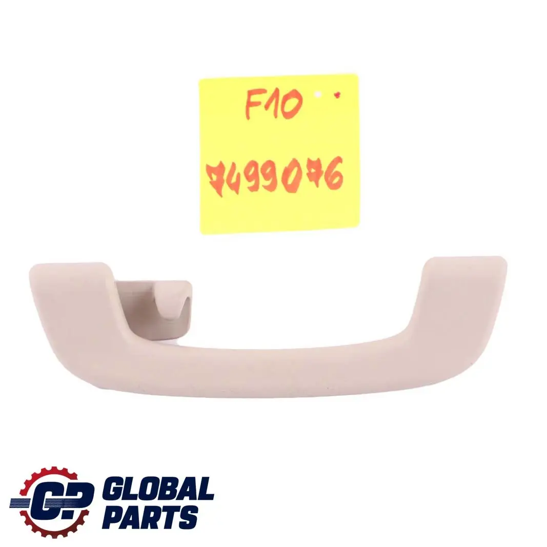 Roof Grab Handle Headlining Rear Right O/S Oyster to BMW 1 3 5 F10 F20 F30 with Part number 7499076 BMW 1 3 5 F10 F20 F30 Roof Grab Handle Headlining Rear Right O/S Oyster - SKU 7499076 - Part number 7499076