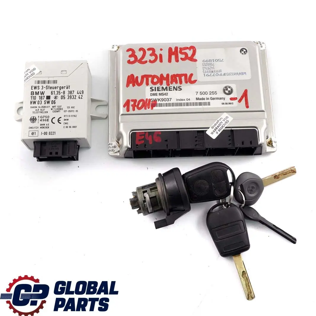 BMW E46 323i M52 170HP Komputer automat - SKU 7500255-1 - Numer Części 7500255