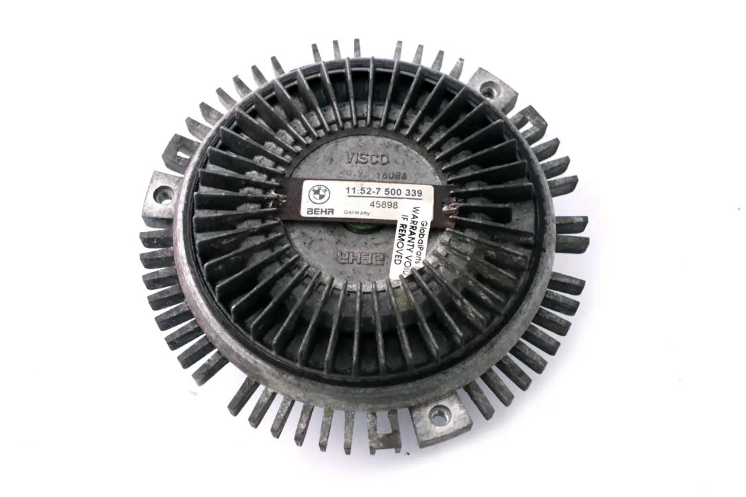 4.4i M62 Clutch Radiator Fan VISCO 1152 to BMW 7 X5 Series E38 E53 with Part number 7500339 BMW 7 X5 Series E38 E53 4.4i M62 Clutch Radiator Fan VISCO 1152 - SKU 7500339 - Part number 7500339