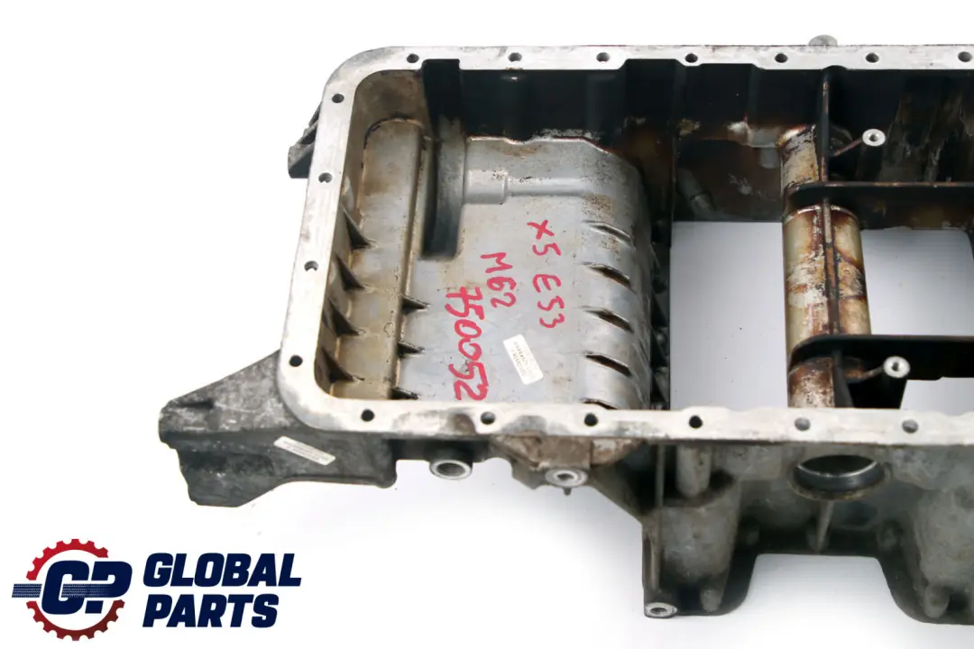 4.4i 4.6is Petrol M62 Engine Oil Sump Pan Upper Part to BMW X5 Series E53 with Part number 7500524 BMW X5 Series E53 4.4i 4.6is Petrol M62 Engine Oil Sump Pan Upper Part - SKU 7500524 - Part number 7500524
