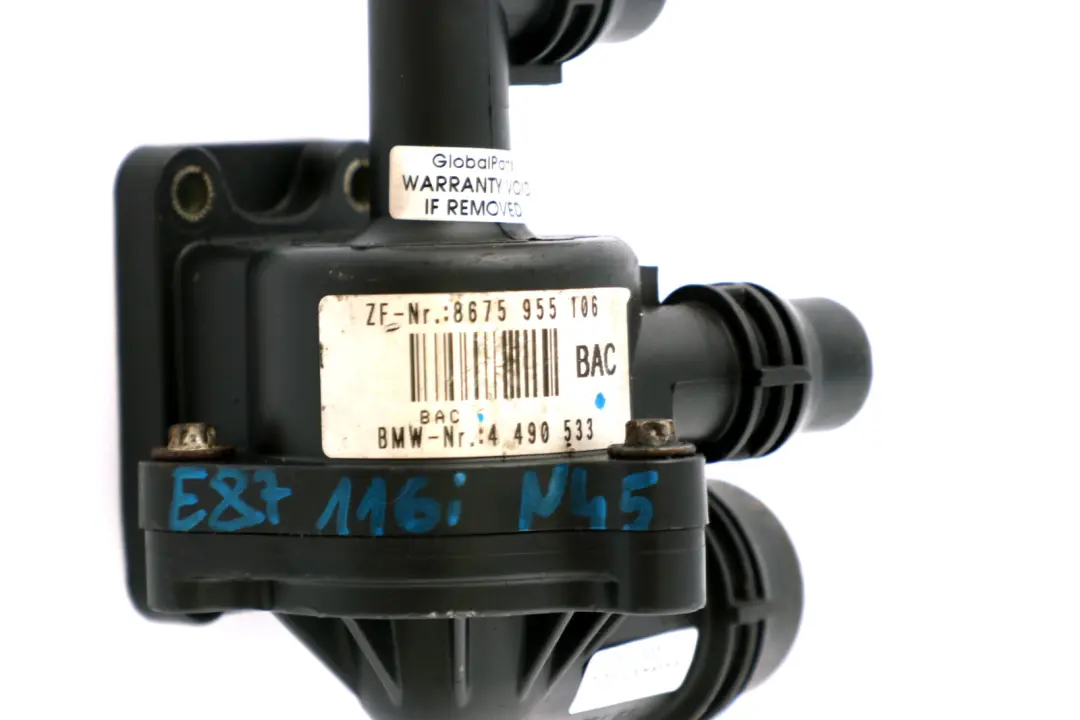 BMW E46 E87 E90 116i 316i Petrol N45 N45N Thermostat Housing - SKU 7500597-2 - Part number 7500597
