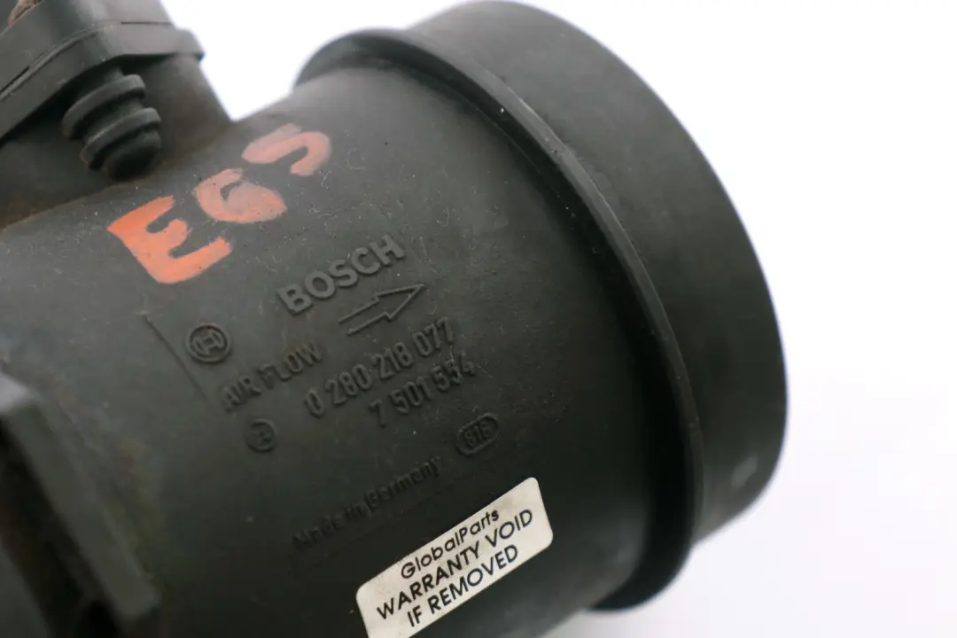 N62 Heissfilmluftmassenmesser für BMW 7 er E65 E66 735i 745i mit Teilenummer 7501554 BMW 7 er E65 E66 735i 745i N62 Heissfilmluftmassenmesser - SKU 7501554 - Teilenummer 7501554