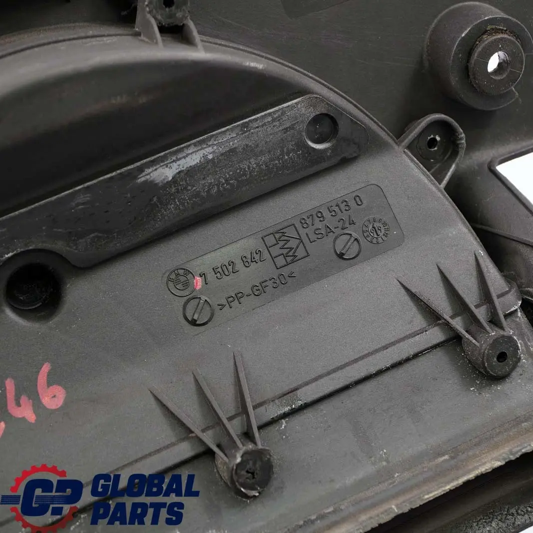 BMW E46 M43 M52 Admission Silencieux D'Admission - SKU 7502842 - Numéro de pièce 7502842