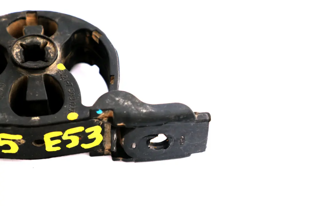 M62 Rear Exhaust System Rubber Holder Mounting to BMW X5 Series E53 with Part number 7503027 BMW X5 Series E53 M62 Rear Exhaust System Rubber Holder Mounting - SKU 7503027 - Part number 7503027