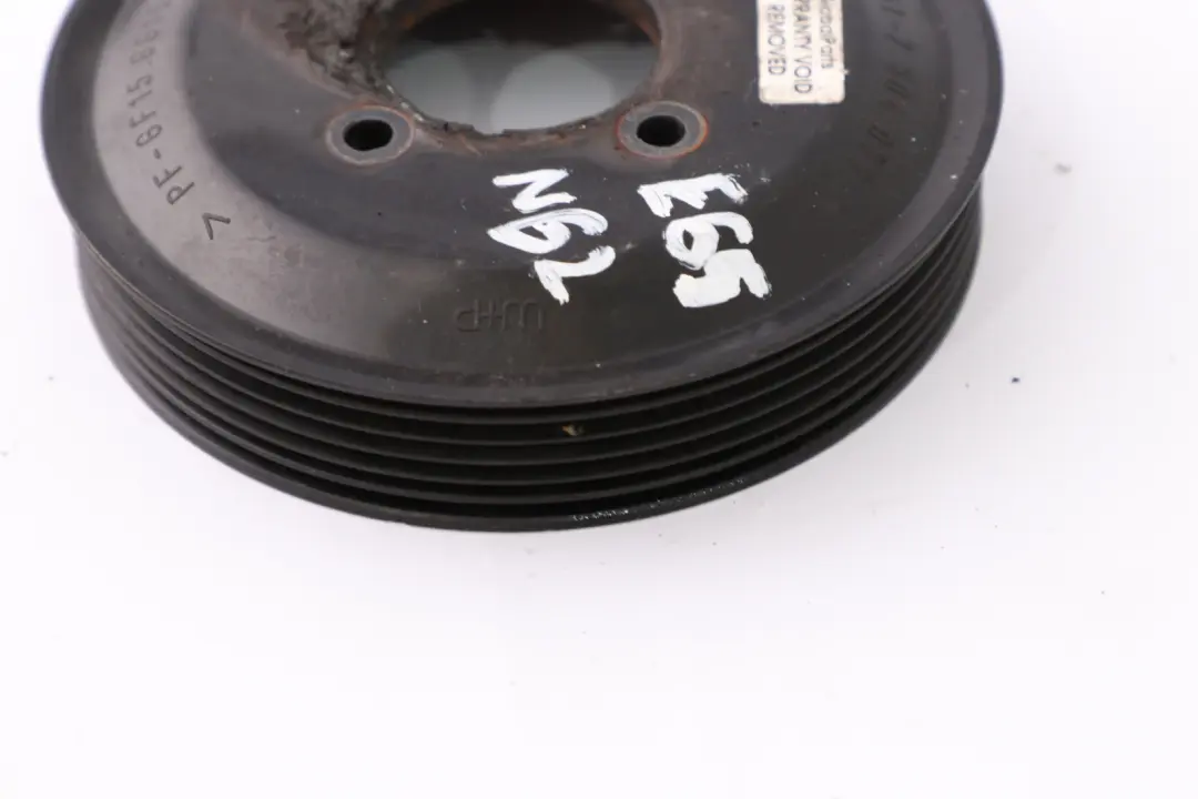 N62 Petrol Engine Water Pump Pulley to BMW 5 6 7 Series E60 E63 E65 with Part number 7504077 BMW 5 6 7 Series E60 E63 E65 N62 Petrol Engine Water Pump Pulley - SKU 7504077 - Part number 7504077