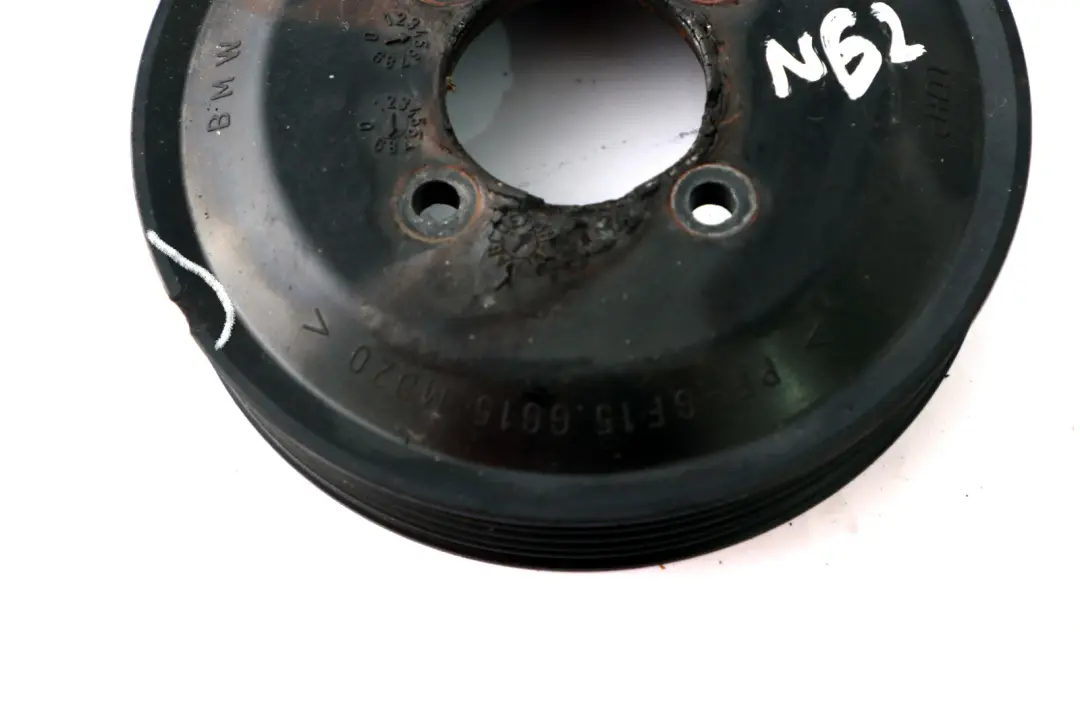 N62 Petrol Engine Water Pump Pulley to BMW 5 6 7 Series E60 E63 E65 with Part number 7504077 BMW 5 6 7 Series E60 E63 E65 N62 Petrol Engine Water Pump Pulley - SKU 7504077 - Part number 7504077