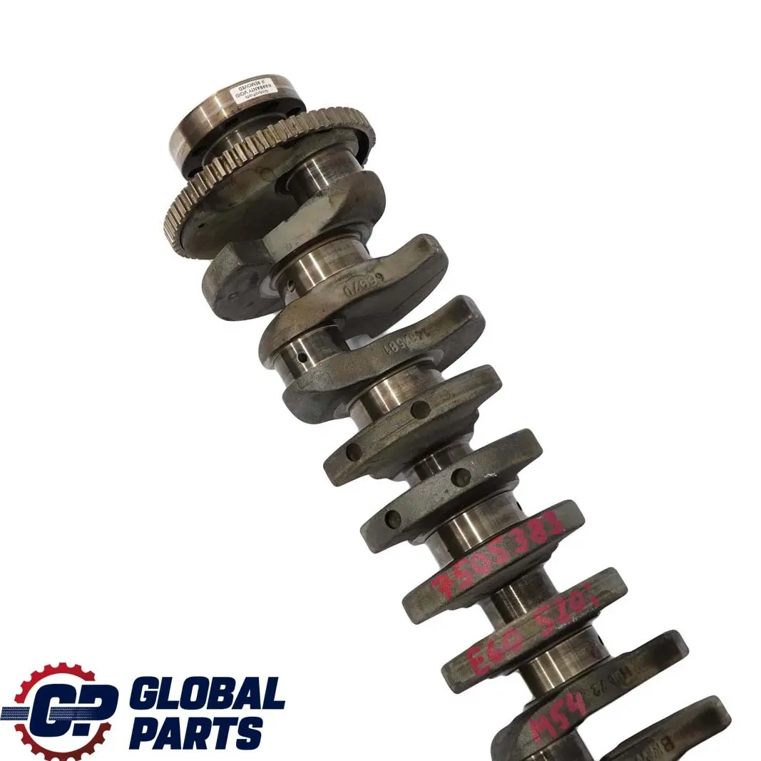 M54 Motor Crankshaft Crank Shaft para BMW E46 E60 E85 320i 520i 2.2i Petrol con número de pieza 7505383 BMW E46 E60 E85 320i 520i 2.2i Petrol M54 Motor Crankshaft Crank Shaft - SKU 7505383 - Número de pieza 7505383