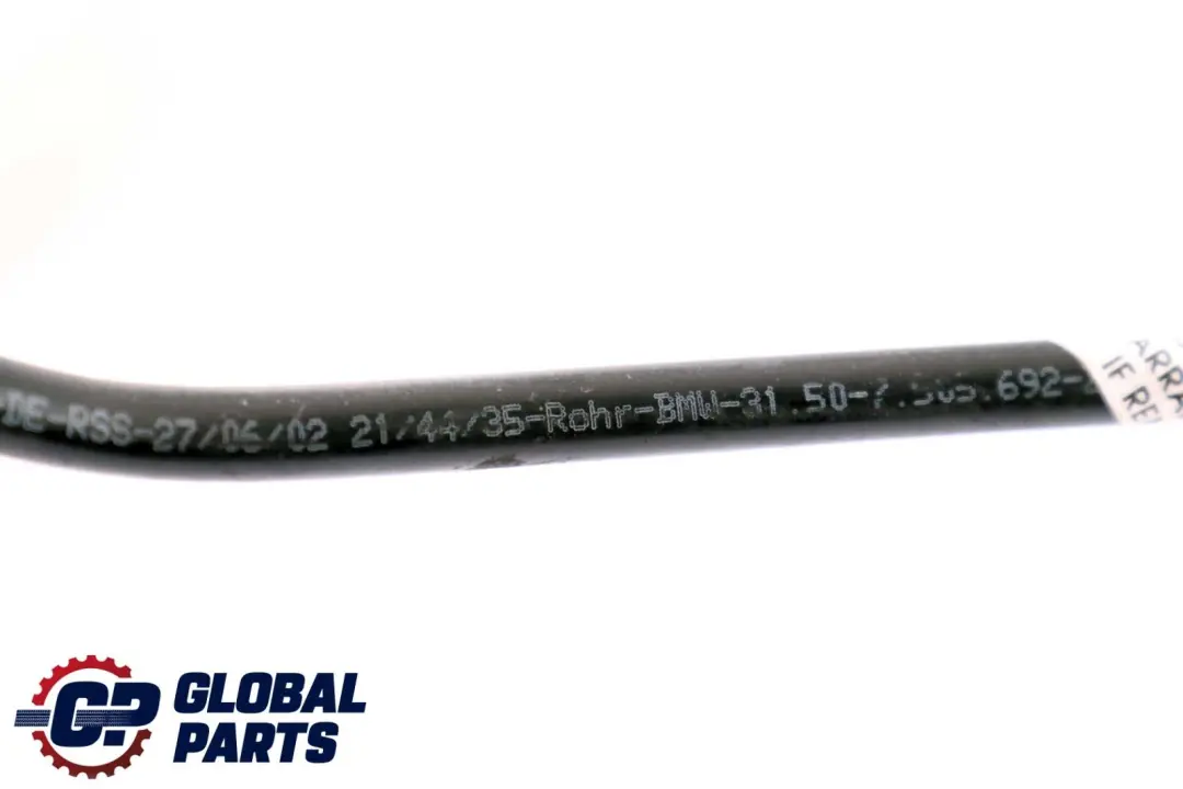 M57 Vorderachse Entlüftungsleitung für BMW X5 er E53 3.0d mit Teilenummer 7505692 BMW X5 er E53 3.0d M57 Vorderachse Entlüftungsleitung - SKU 7505692 - Teilenummer 7505692
