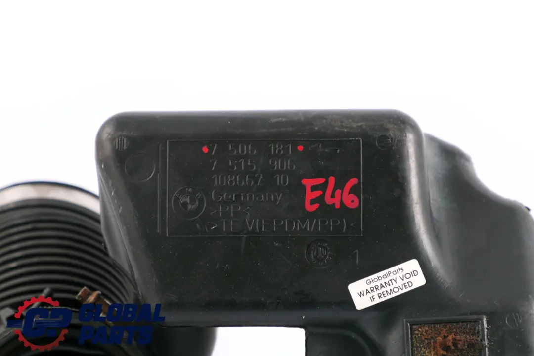 BMW 3 er E46 Faltenbalg Mit Resonator - SKU 7506181 - Teilenummer 7506181