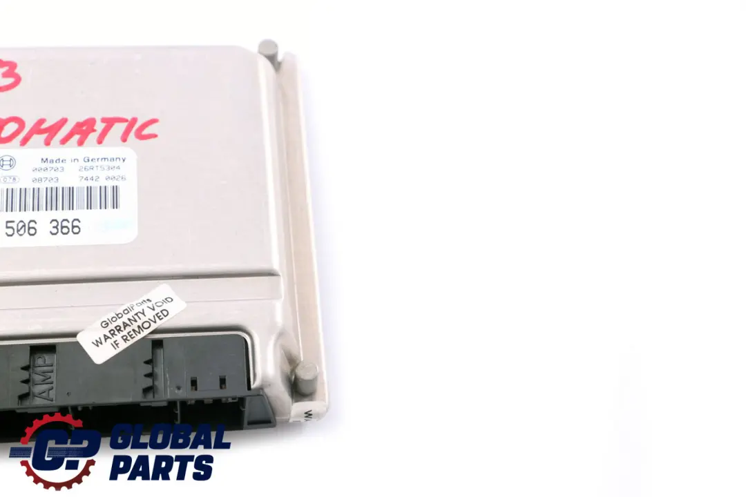 M62 Engine Control Unit ECU DME Automatic to BMW 5 7 E38 E39 X5 E53 Petrol with Part number 7506366 BMW 5 7 E38 E39 X5 E53 Petrol M62 Engine Control Unit ECU DME Automatic - SKU 7506366 - Part number 7506366