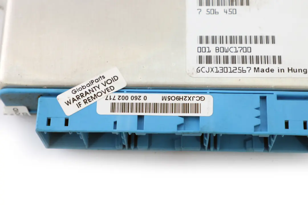Grundsteuergerät EGS für BMW 5 7 X5 er E38 E39 E53 mit Teilenummer 7506450 BMW 5 7 X5 er E38 E39 E53 Grundsteuergerät EGS - SKU 7506450 - Teilenummer 7506450