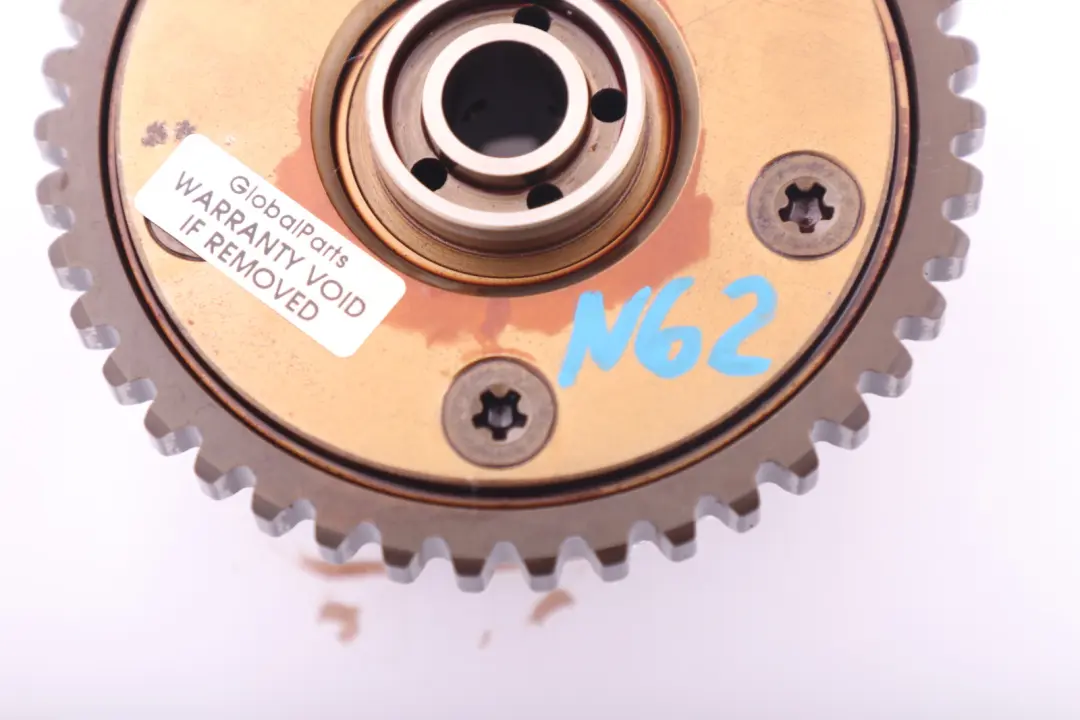 N62 Adjustment Unit Outlet Camshaft to BMW 5 7 X5 Series E53 E60 E65 with Part number 7506776 BMW 5 7 X5 Series E53 E60 E65 N62 Adjustment Unit Outlet Camshaft - SKU 7506776 - Part number 7506776