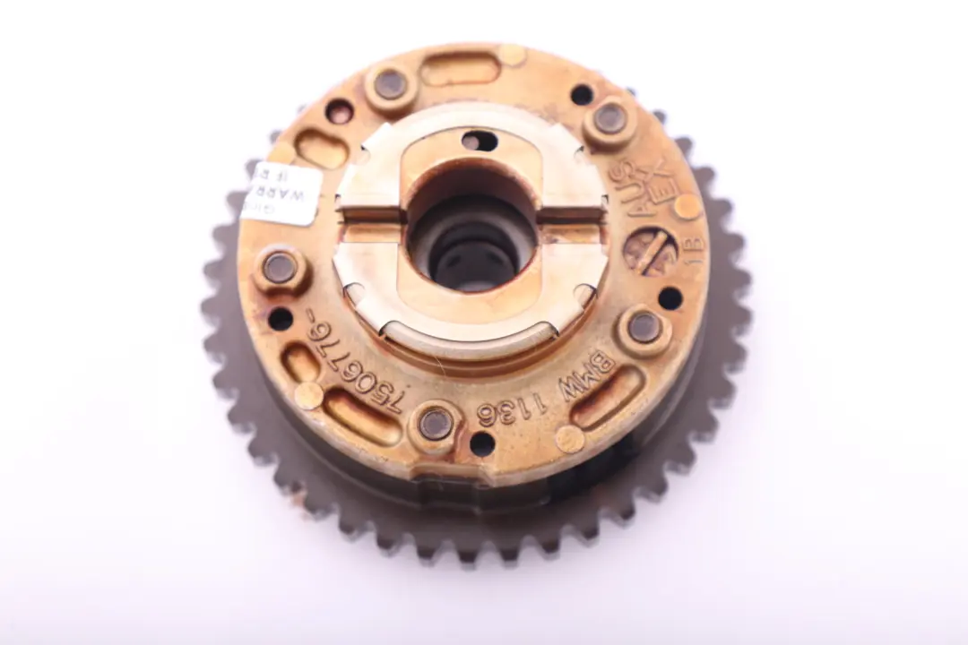 N62 Adjustment Unit Outlet Camshaft to BMW 5 7 X5 Series E53 E60 E65 with Part number 7506776 BMW 5 7 X5 Series E53 E60 E65 N62 Adjustment Unit Outlet Camshaft - SKU 7506776 - Part number 7506776