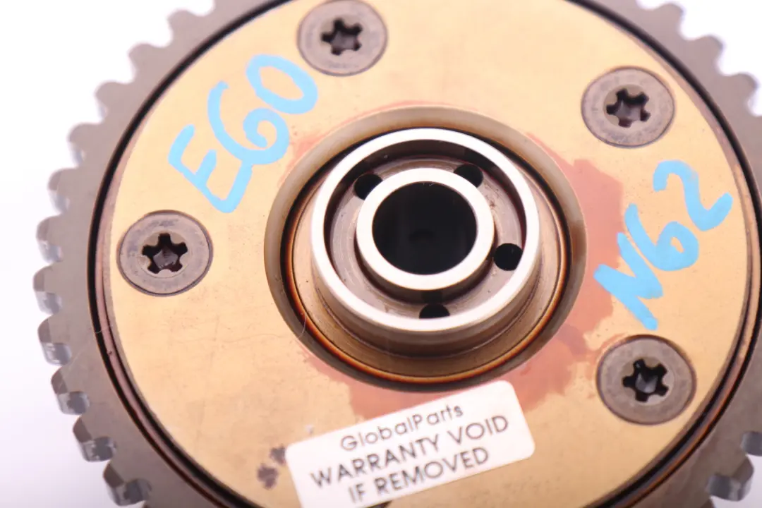 N62 Adjustment Unit Outlet Camshaft to BMW 5 7 X5 Series E53 E60 E65 with Part number 7506776 BMW 5 7 X5 Series E53 E60 E65 N62 Adjustment Unit Outlet Camshaft - SKU 7506776 - Part number 7506776