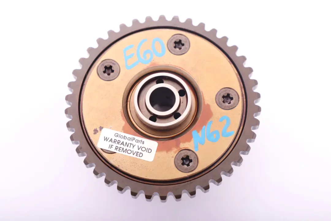 N62 Adjustment Unit Outlet Camshaft to BMW 5 7 X5 Series E53 E60 E65 with Part number 7506776 BMW 5 7 X5 Series E53 E60 E65 N62 Adjustment Unit Outlet Camshaft - SKU 7506776 - Part number 7506776