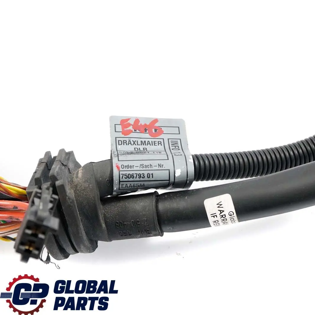 M54 Kabelbaum Motor Getriebemodul für BMW 3 er E46 mit Teilenummer 7506793 BMW 3 er E46 M54 Kabelbaum Motor Getriebemodul - SKU 7506793 - Teilenummer 7506793