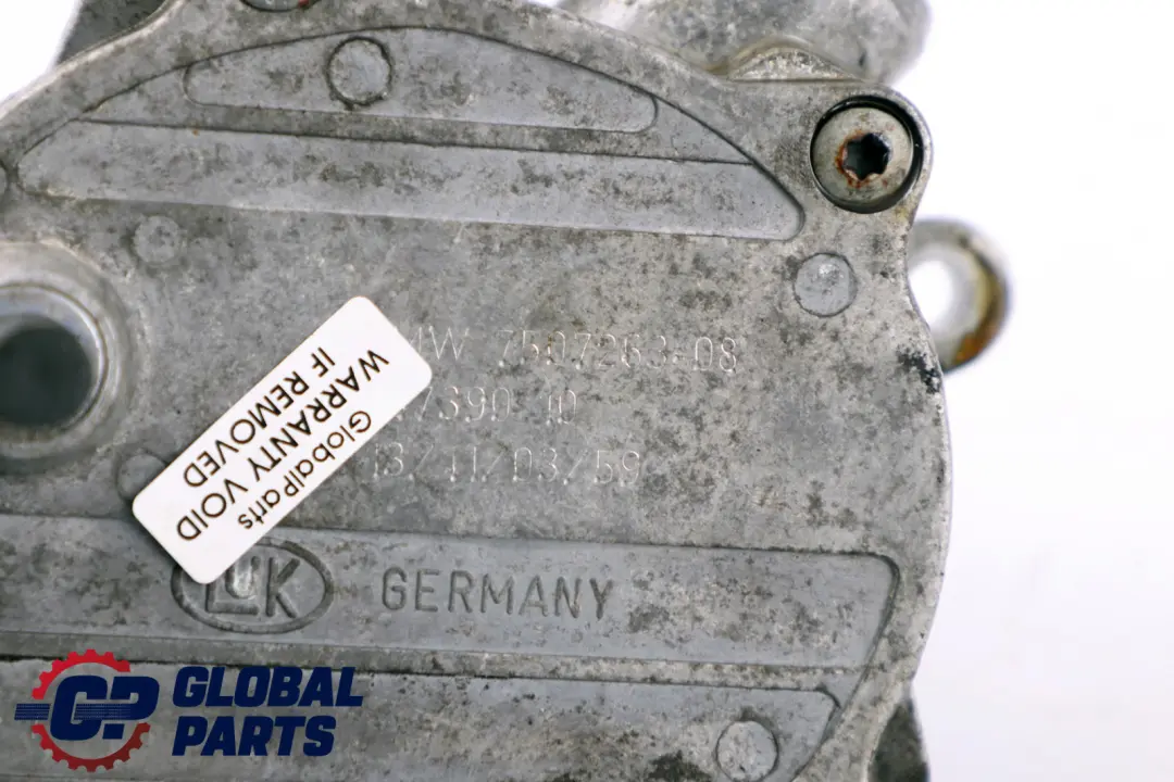 Essence N62 Pompe A Vide pour BMW X5 E53 E60 E61 E63 E64 E65 E70 à propos du numéro de pièce 7507263 BMW X5 E53 E60 E61 E63 E64 E65 E70 Essence N62 Pompe A Vide - SKU 7507263 - Numéro de pièce 7507263